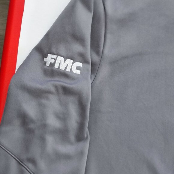 Under Armour long sleeve 1/4 zip up sweatshirt grey men's size M loose - Picture 9 of 12